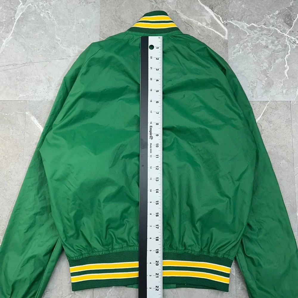 Vintage Notre Dame Fighting Irish Jacket Youth XL Distressed Windbreaker Patch